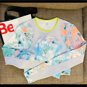 RARE Lululemon Paddle Crop Top Size 6